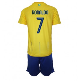 Al-Nassr Cristiano Ronaldo #7 Replica Home Minikit 2023-24 Short Sleeve (+ pants)